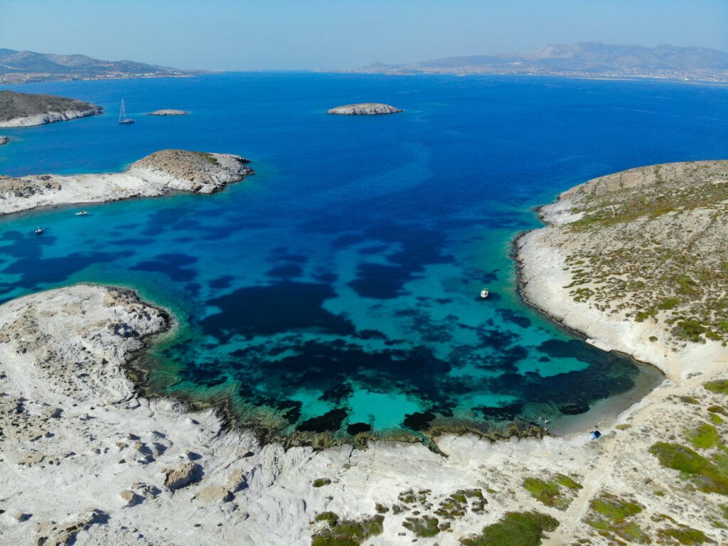 Αποτύπωση σχηματισμών ανασβεστωμένων ροδοφυκών στις Κυκλάδες